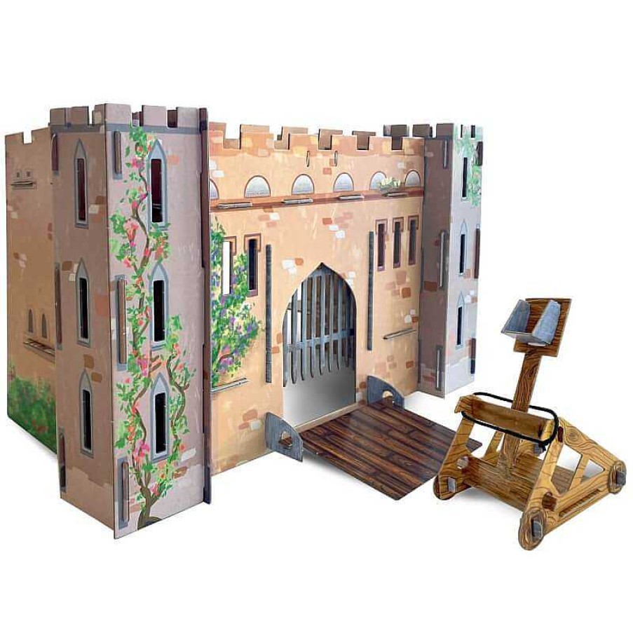 Kids Auzou Jeux Cr Atifs, De Loisir | Mon Fantastique Ch Teau Fort Construire - Auzou