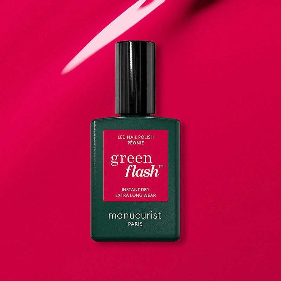 Femmes Manucurist Vernis Ongles | Manucurist - Vernis Led Green Flash Peonie