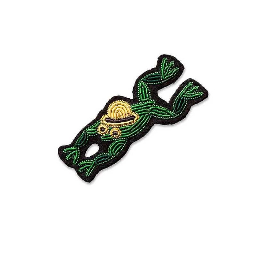 Femmes Macon et Lesquoy Broches & Pin'S | Broche Brod E - Monsieur Frog - Macon Lesquoy