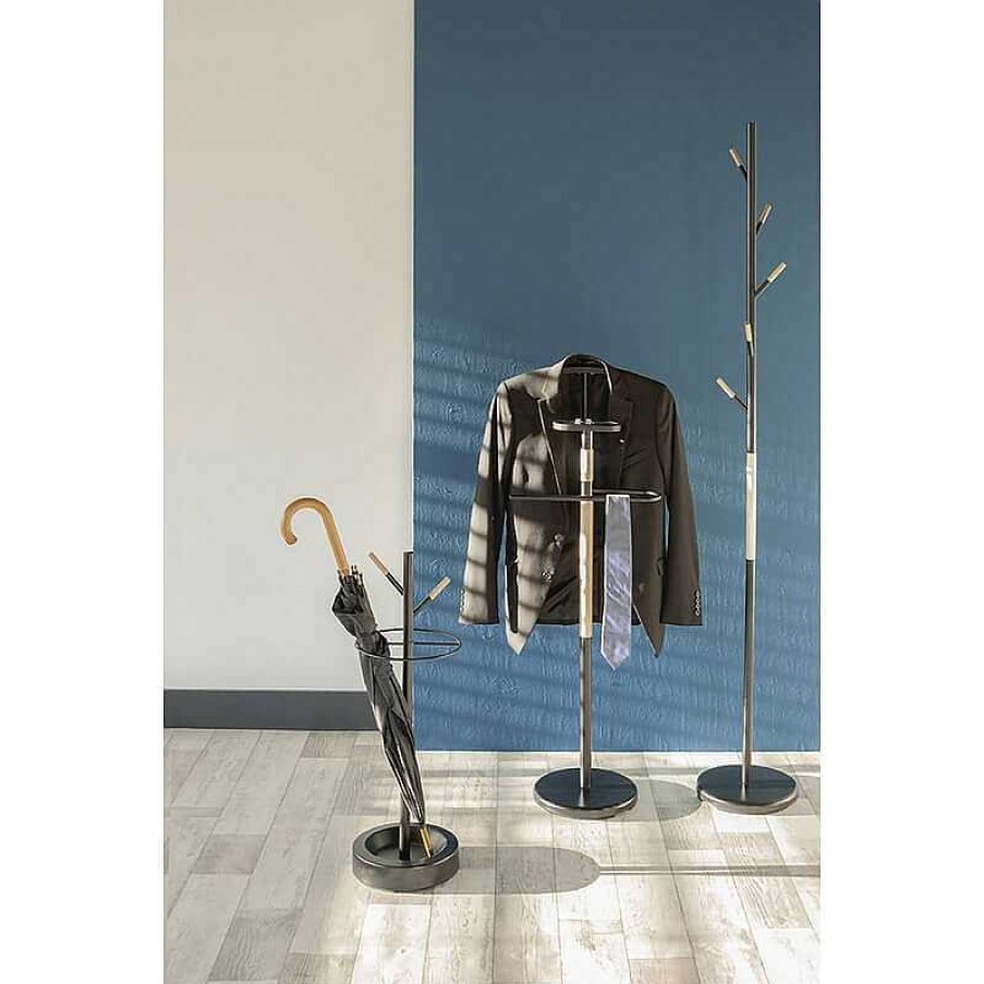 Maison & D Coration Present Time Petit Mobilier | Porte-Parapluie Fushion Noir - Present Time