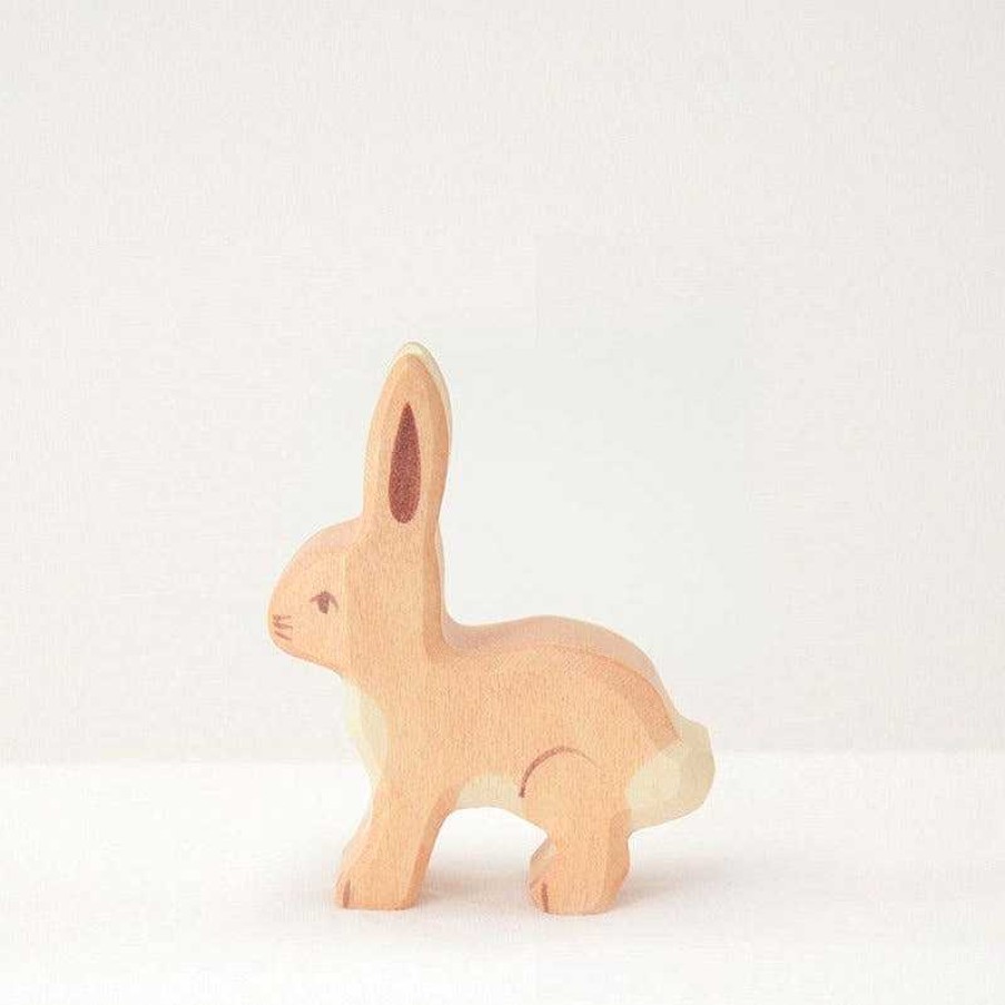 Kids Holztiger Figurines | Figurine En Bois - Lapin