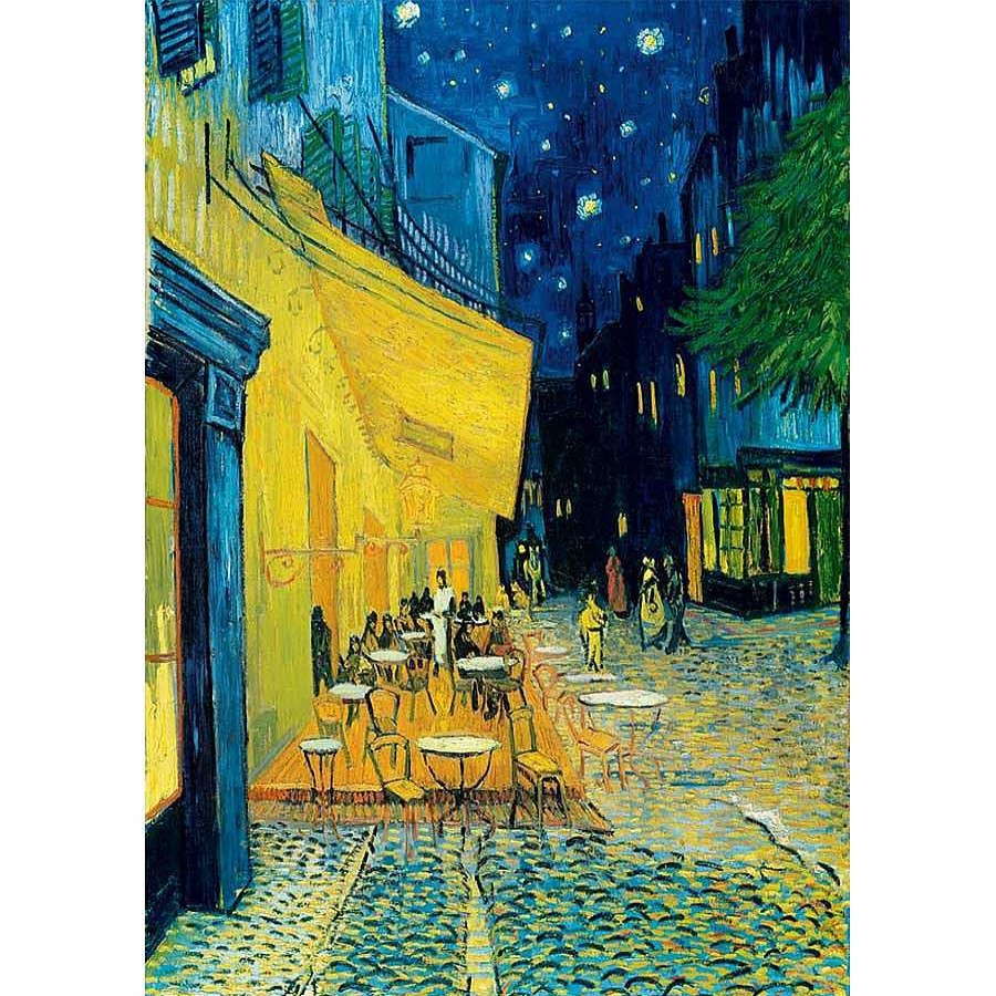 Lifestyle Pieces & Peace Puzzles | Vincent Van Gogh Puzzle - Caf Terrace At Night 1888