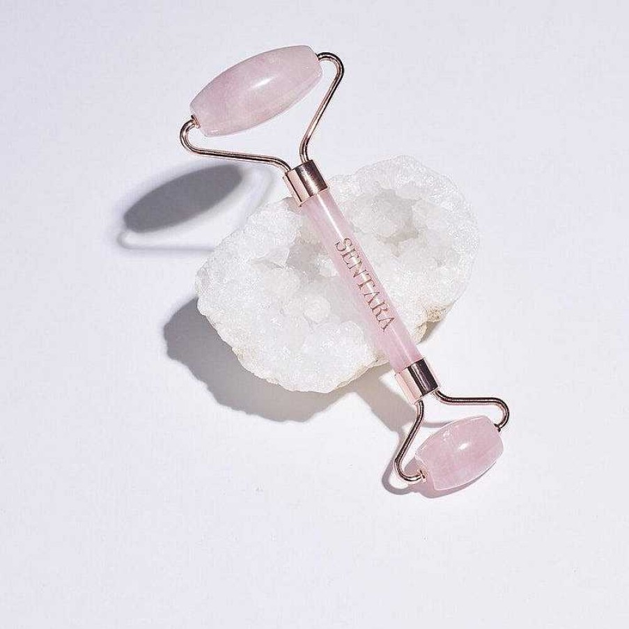 Femmes Sentara Holistic Accessoires Beaut | Roller - Quartz Rose