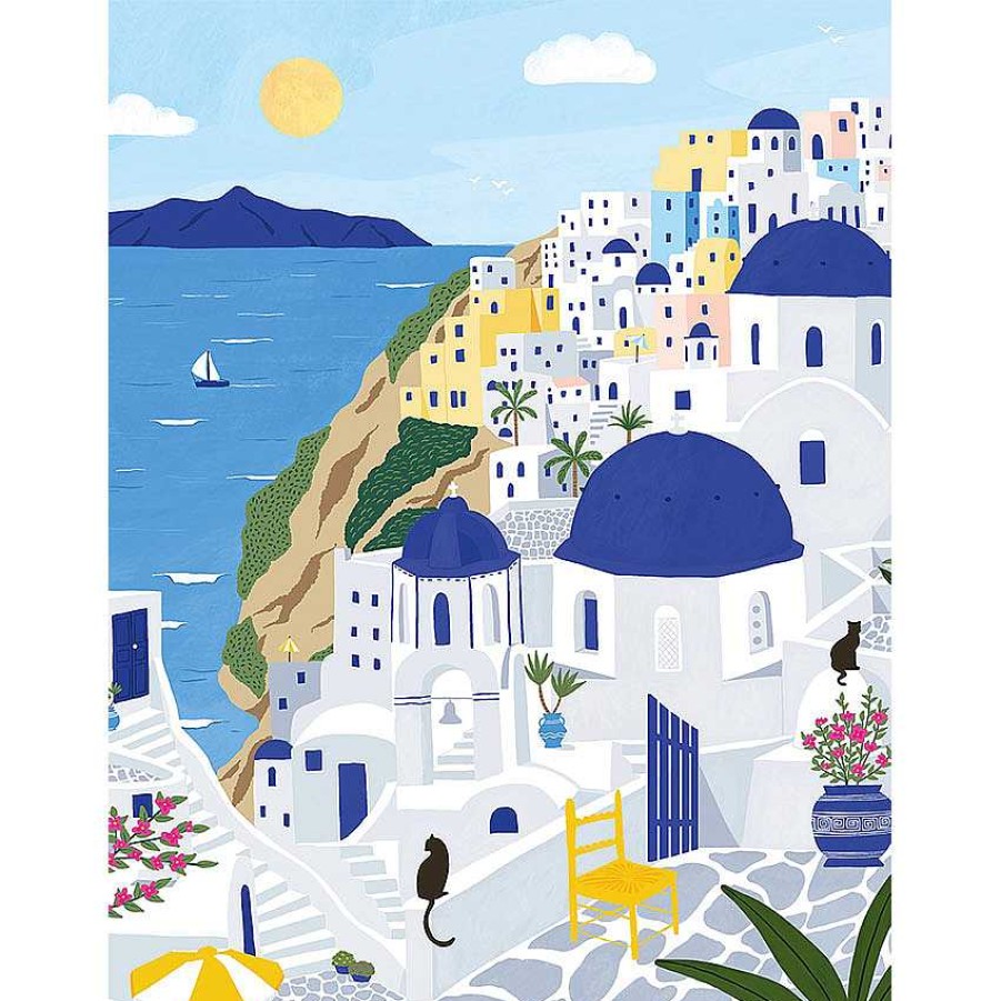 Lifestyle Pieces & Peace Puzzles | Puzzle Santorini - 500