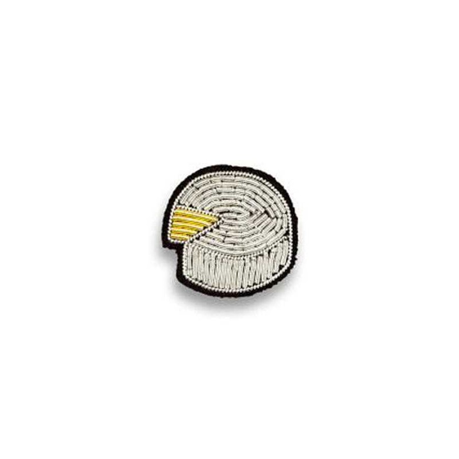 Femmes Macon et Lesquoy Broches & Pin'S | Broche Brod E Camembert - Macon&Lesquoy