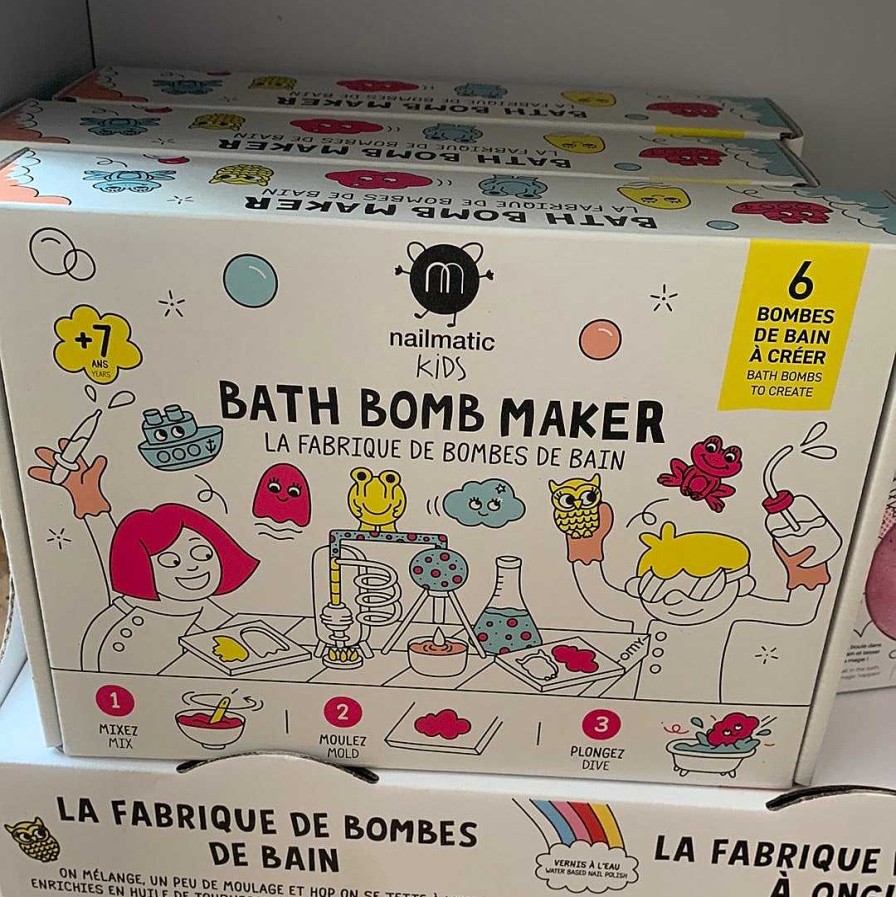 Kids Nailmatic kids | La Fabrique De Bombes De Bain Kit Diy - Nailmatic Kids