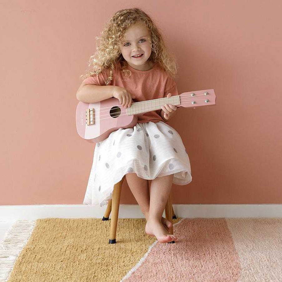 Kids Little Dutch Jouets Musicaux | Guitare En Bois - Rose