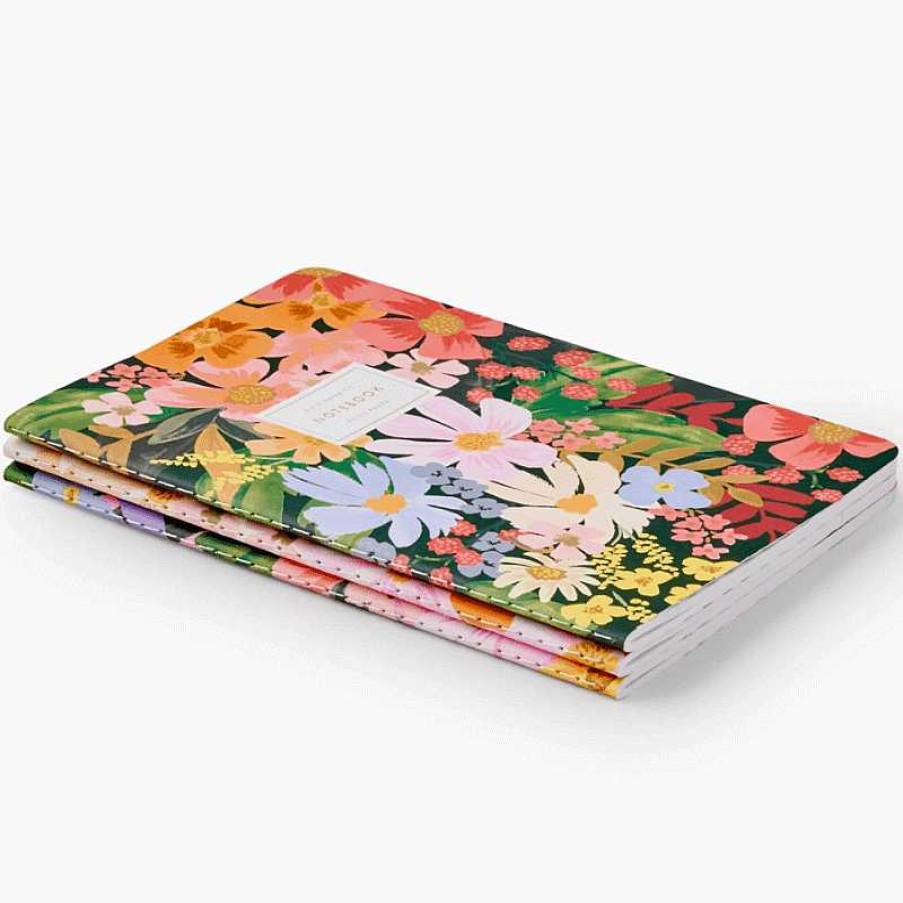 Lifestyle Rifle Paper Co. Carnets | Set De 3 Carnets - Marguerite