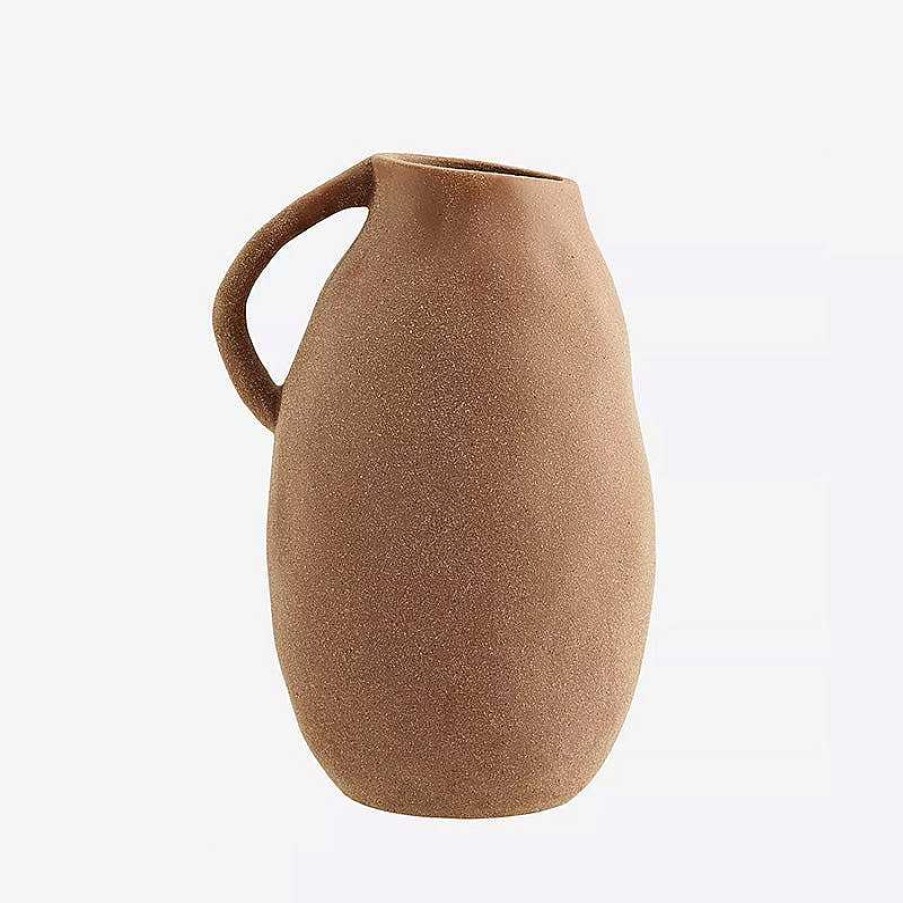 Maison & D Coration Madam Stoltz Vases | Madam Stoltz - Grand Vase En Gr S Terracotta