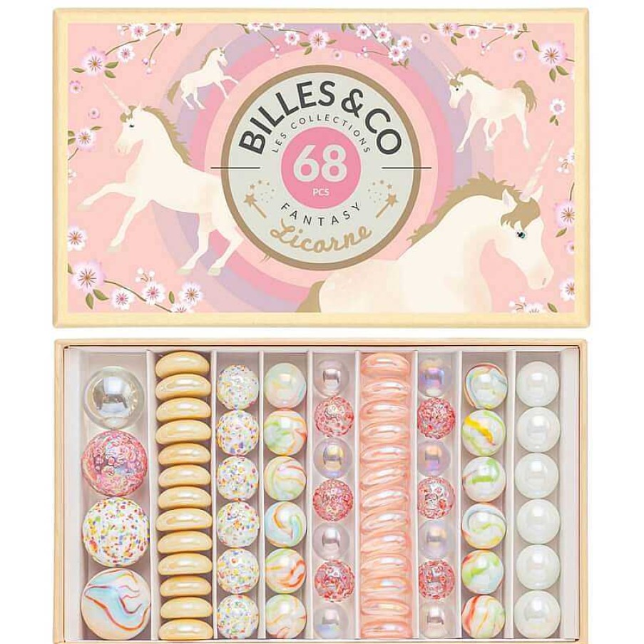 Kids Billes and Co Jeux D'Ext Rieur | Boite Billes Licorne - Billes & Co