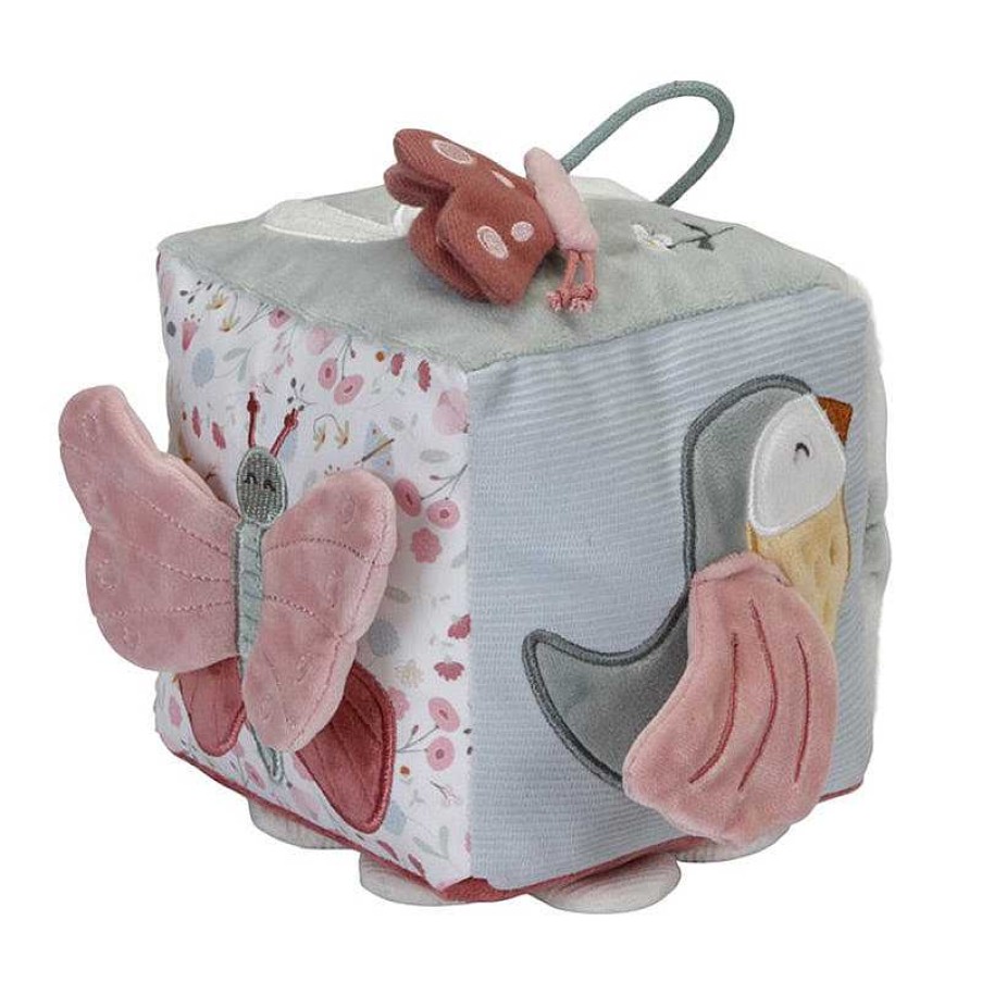 Kids Little Dutch Jouets D' Veil | Cube D'Activit S Doux - Flowers & Butterflies