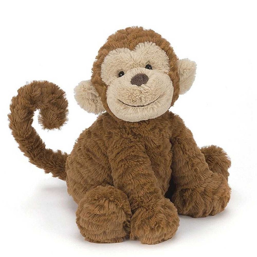 Kids Jellycat Doudous & Peluches | Doudou Fuddlewuddle - Singe