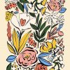 Maison & D Coration French Blossom Affiches, Posters D Co | Affiche 50X70 -Zoe - Fleurs Et Plantes - Paris