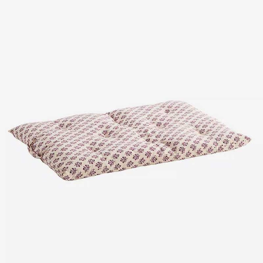 Maison & D Coration Madam Stoltz Plaids, Matelas De Sol | Edredon Fuchsia - Madam Stoltz