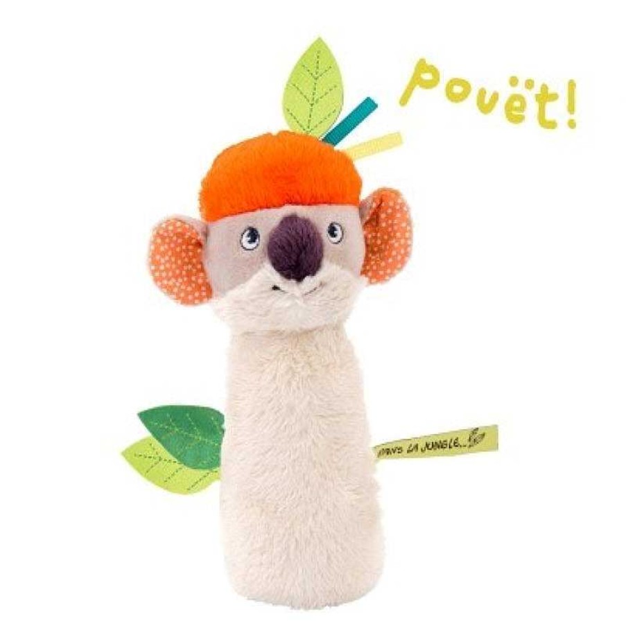 Kids Moulin Roty Hochets | Hochet Koco - Dans La Jungle