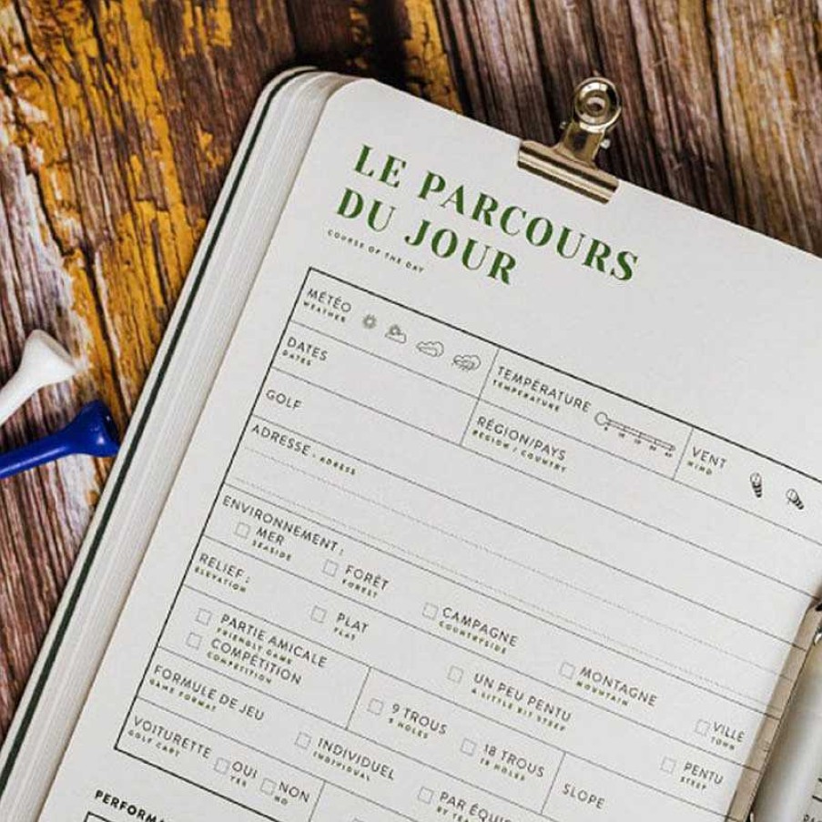 Lifestyle Éditions Aventura Carnets | Carnet De Golf