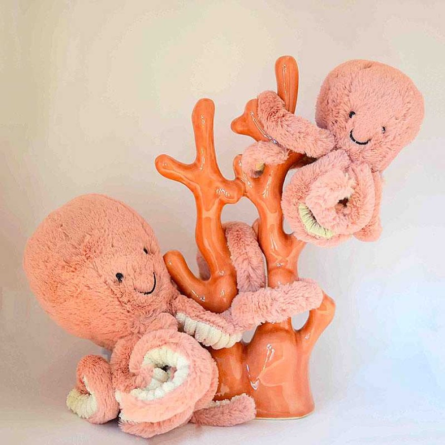 Kids Jellycat Doudous & Peluches | Doudou Odell - Pieuvre - Small