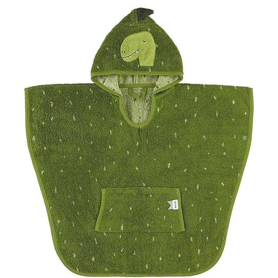 Kids Trixie Baby Sorties De Bain | Poncho 2-4 Ans Mr Dino - Trixie