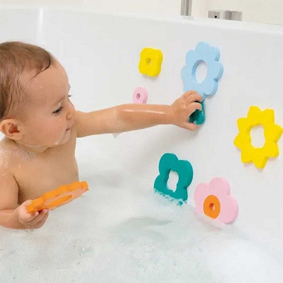 Kids Quut Jouets De Bain | Puzzle De Bain - Fleurs