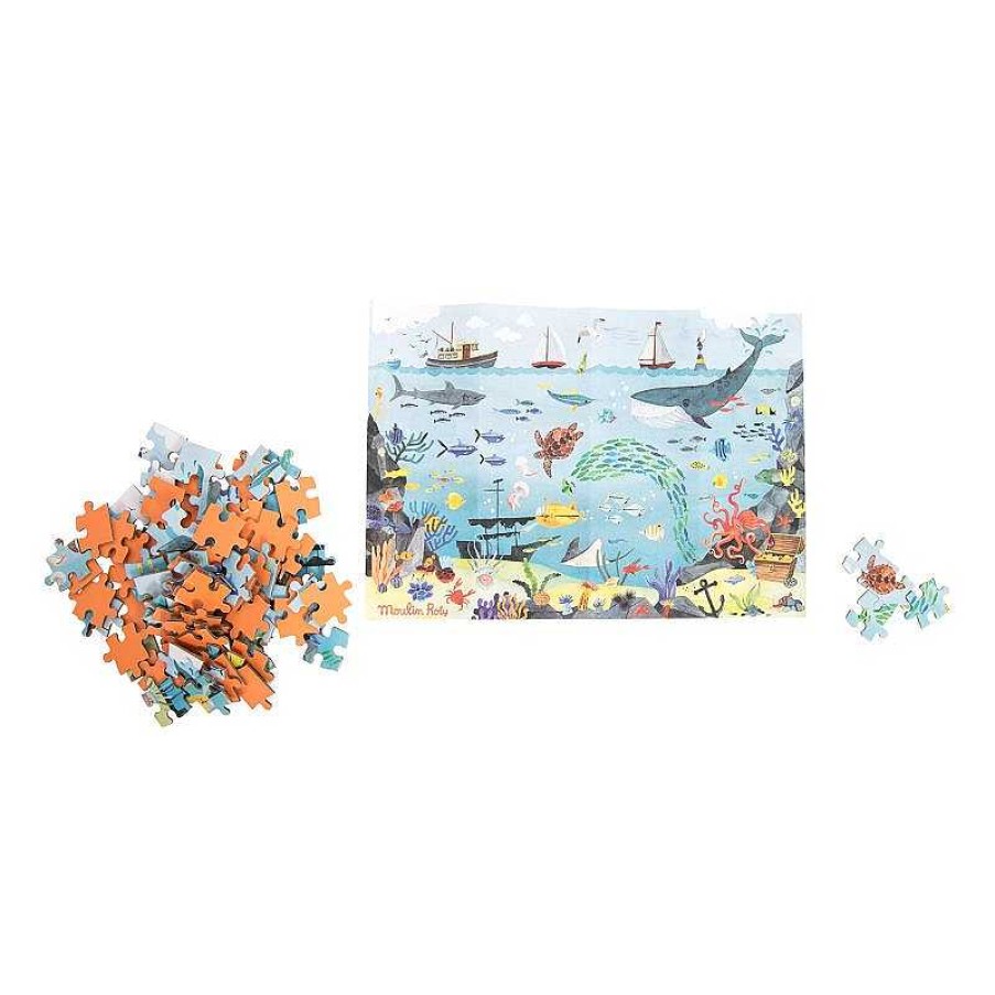 Kids Moulin Roty Puzzles & Jeux De Soci T | Puzzle De L'Explorateur - L'Oc An