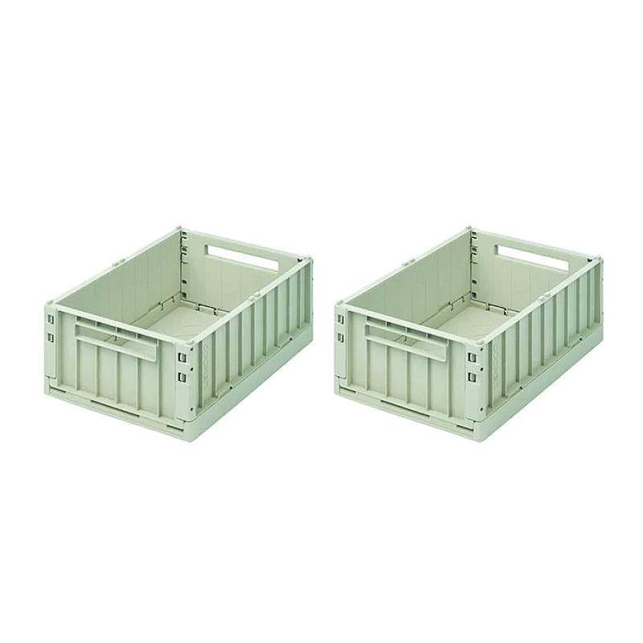 Maison & D Coration Liewood Cagettes | Cagette De Rangement - Dusty Mint