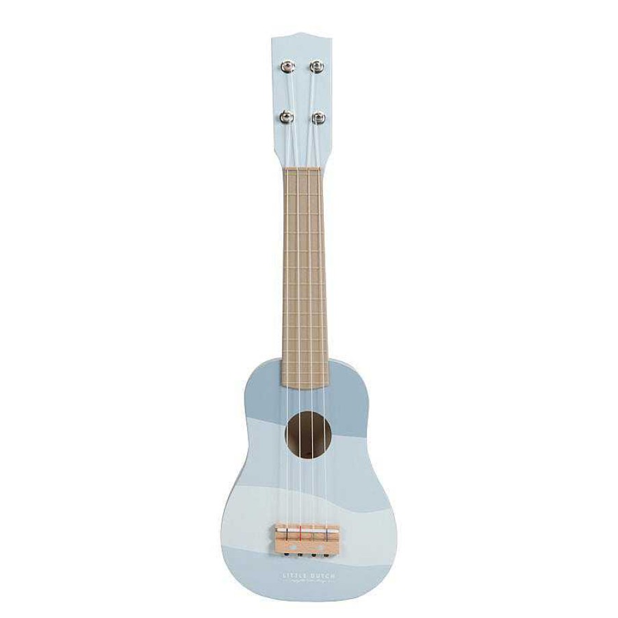 Kids Little Dutch Jouets Musicaux | Guitare En Bois - Bleu