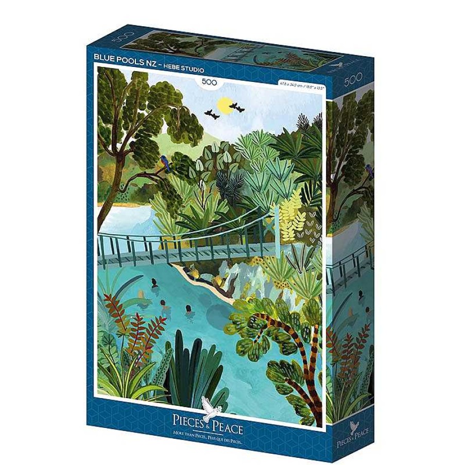 Lifestyle Pieces & Peace Puzzles | Puzzle Blue Pools Nz - 500 Pi Ces