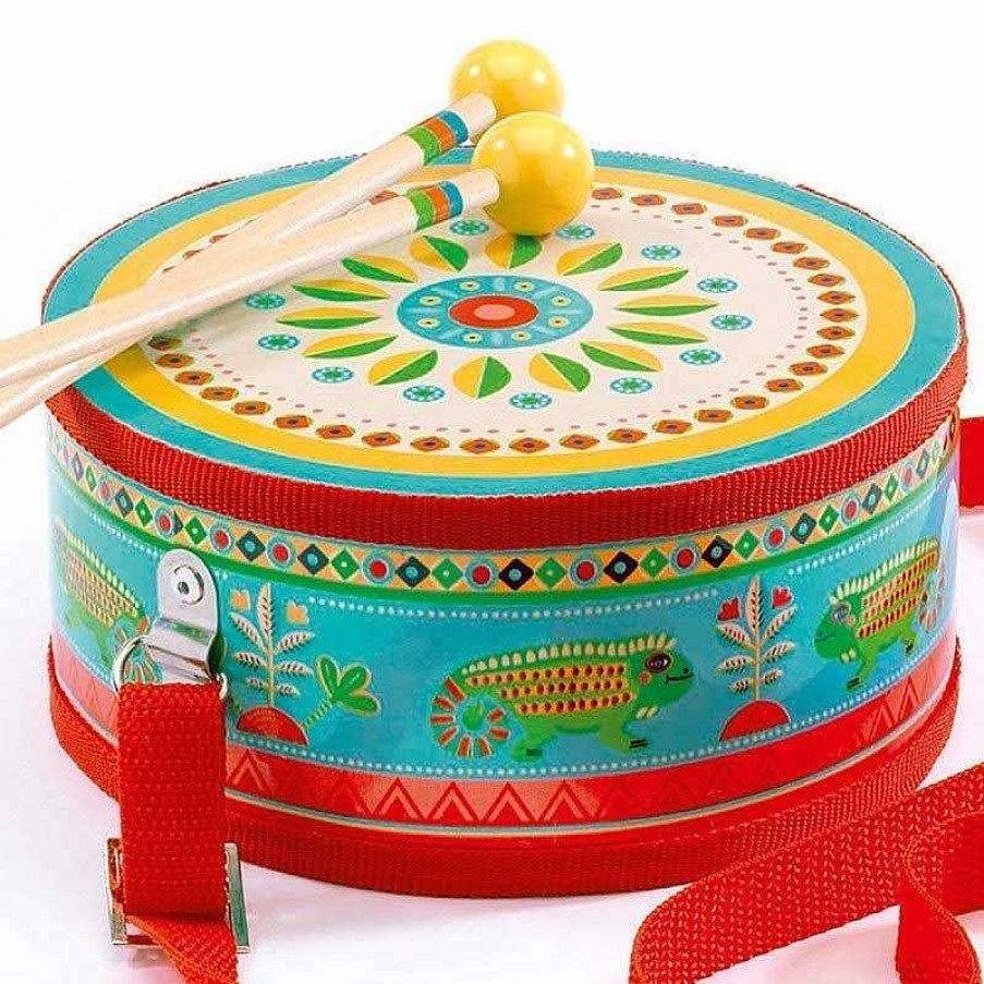 Kids Djeco Jouets Musicaux | Tambour - Jungle Drum