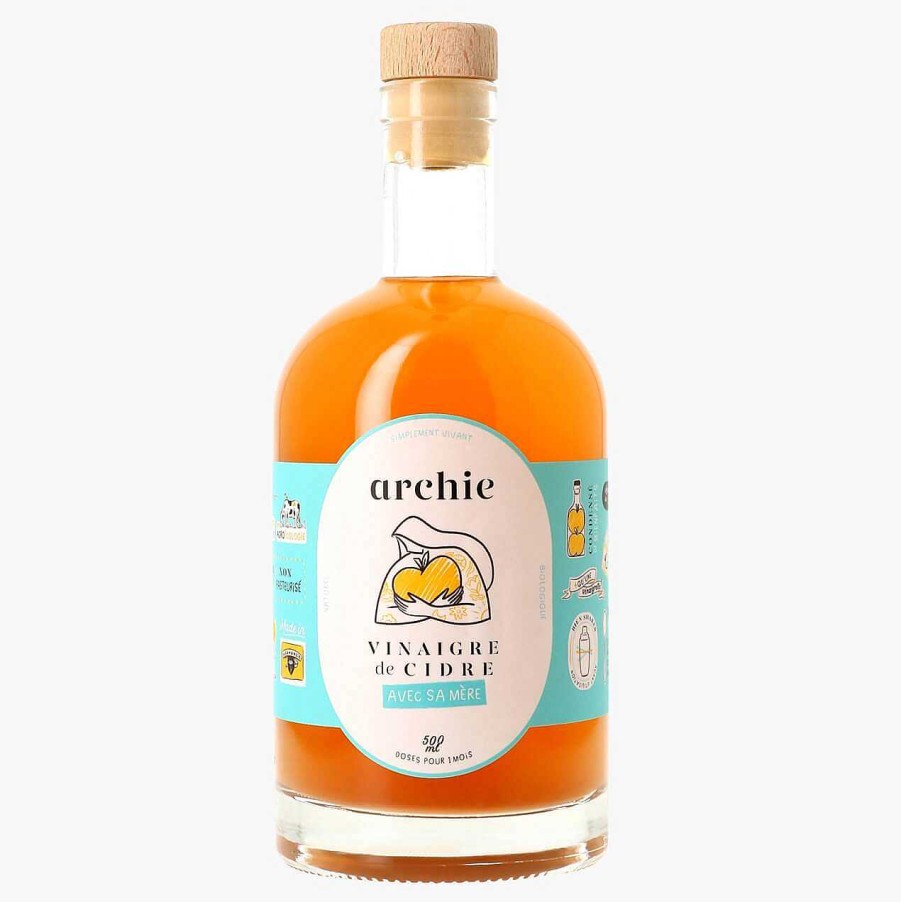 Epicerie Fine Archie | Vinaigre De Cidre 500Ml Bio