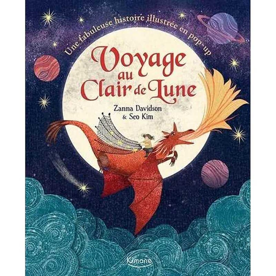 Lifestyle Kimane Livres Pour Enfants | Livre Voyage Au Clair De Lune - Kimane