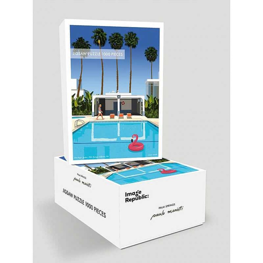 Lifestyle Image Republic Puzzles | Puzzle Paulo Mariotti Palm Spring - Image Republic