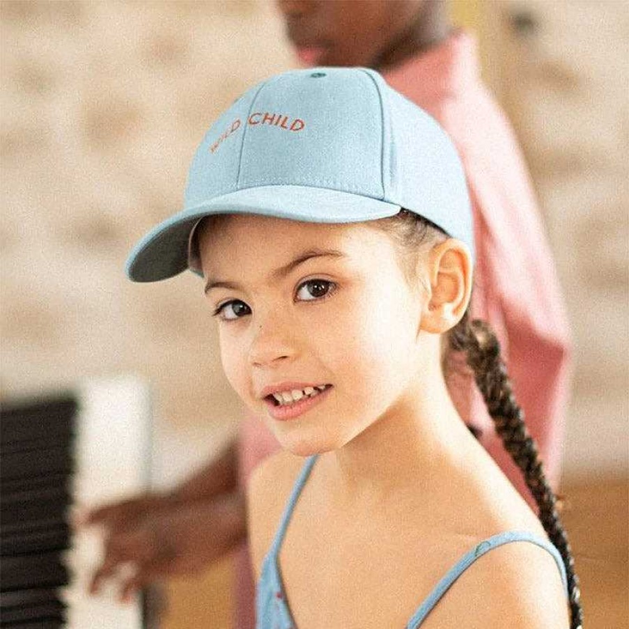 Kids Chamaye Accessoires | Casquette Bleu Enfant - Wild Child