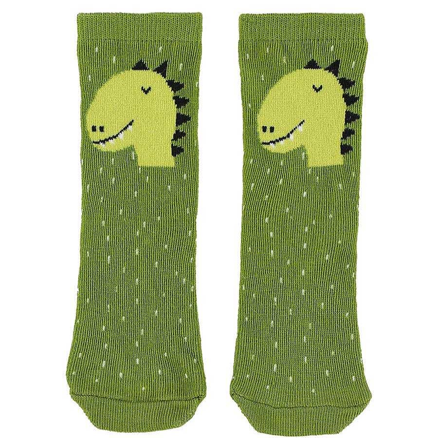 Kids Trixie baby Accessoires | Chaussettes Mr Dino Pack De 2 - Trixie