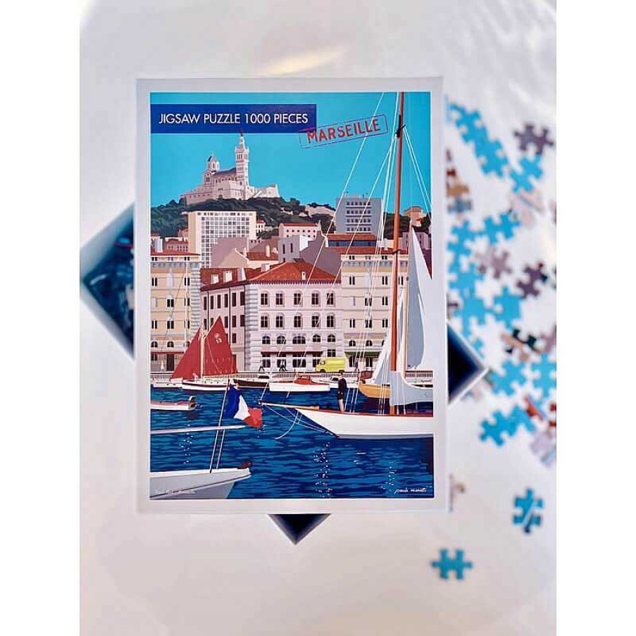 Lifestyle Image Republic Puzzles | Puzzle Paulo Mariotti Marseille - Image Republic