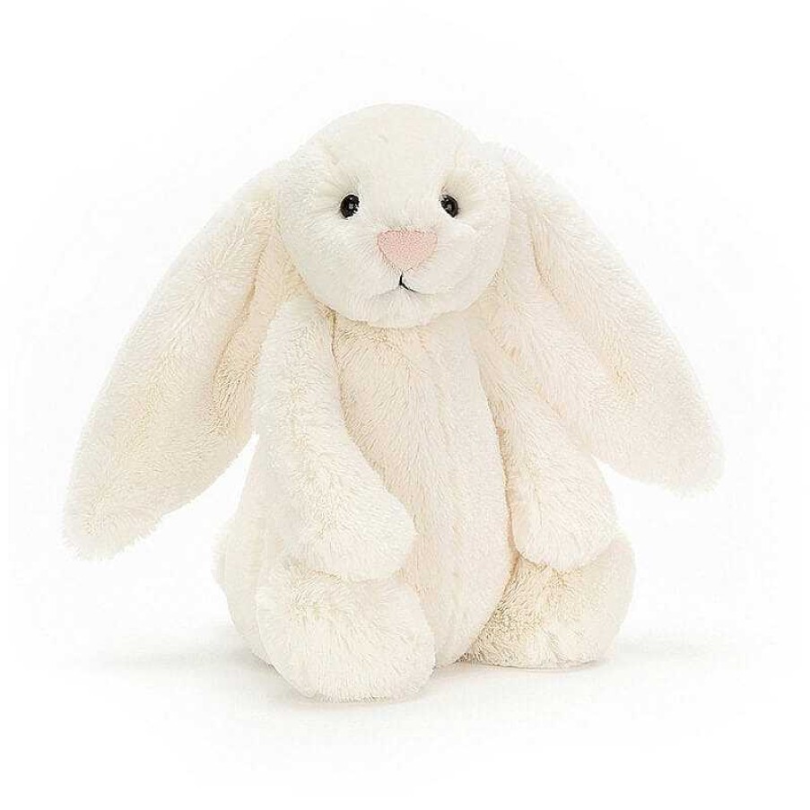 Kids Jellycat Doudous & Peluches | Jellycat - Doudou Lapin Bashful Cream Medium