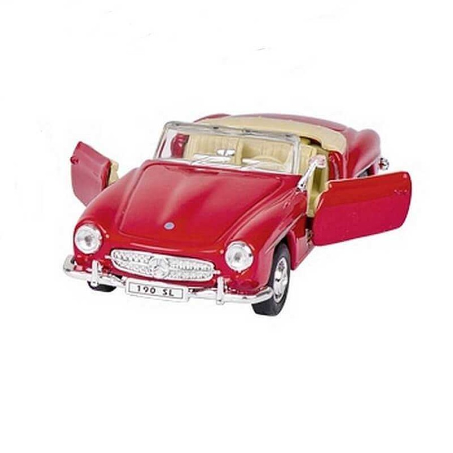 Kids Goki Bateaux, Voitures, Trains | Mercedez-Benz 190Sl Rouge - Goki