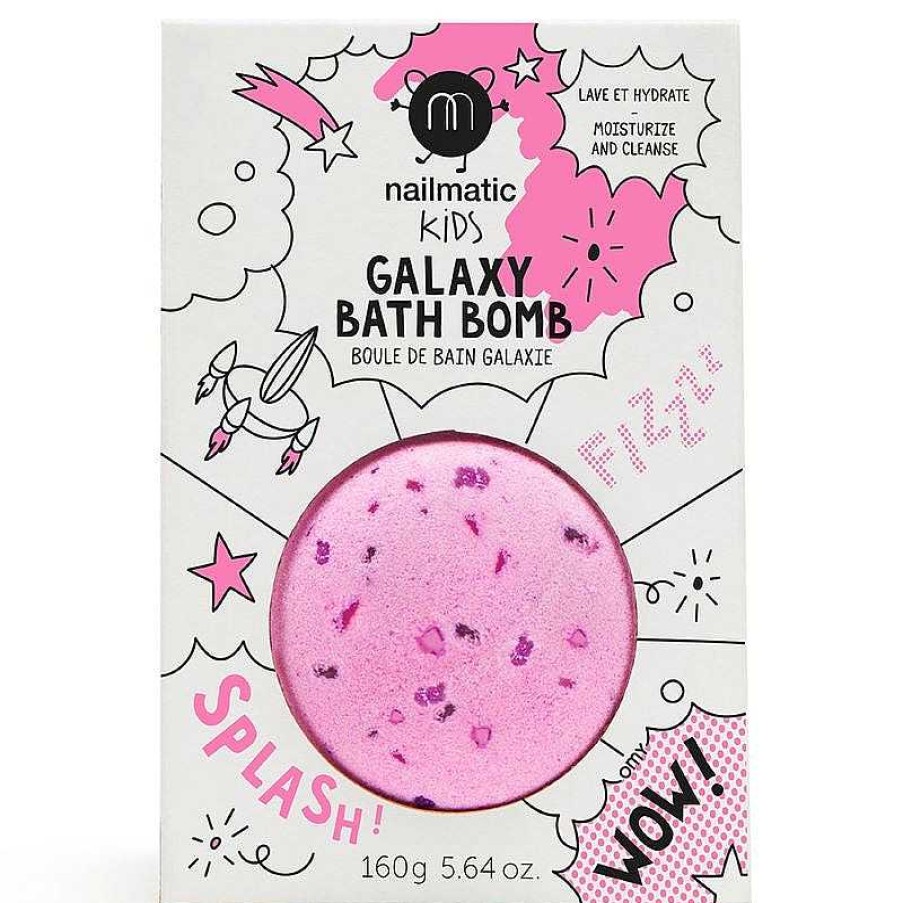 Kids Nailmatic kids Accessoires De Bain | Boule De Bain Effervescente Cosmic - Rose