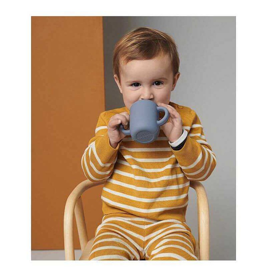 Kids Liewood Vaisselle Enfant | Tasse D'Apprentissage En Silicone - Blue Wave