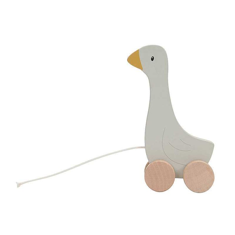 Kids Little Dutch Jouets Co-Responsables | Jouet Tirer En Bois Little Goose - Little Dutch