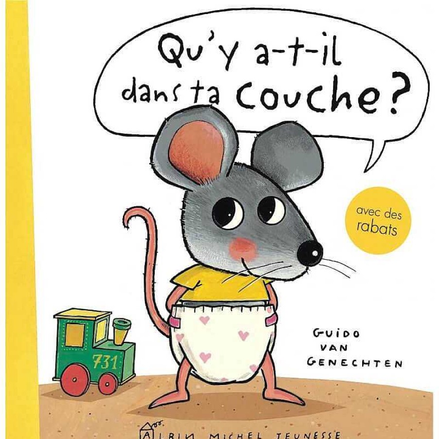 Lifestyle Albin Michel Livres Pour Enfants | Livre Enfant " Qu'Y A-T-Il Dans Ta Couche ? " - Albin Michel