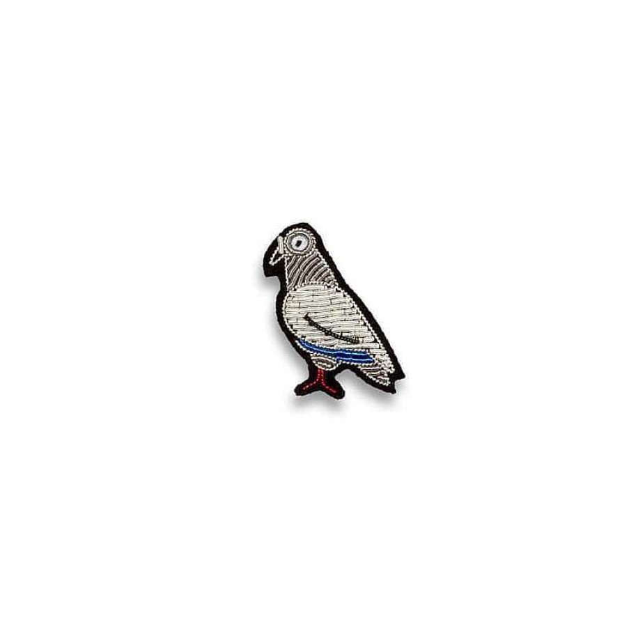 Femmes Macon et Lesquoy Broches & Pin'S | Broche Brod E - Pigeon