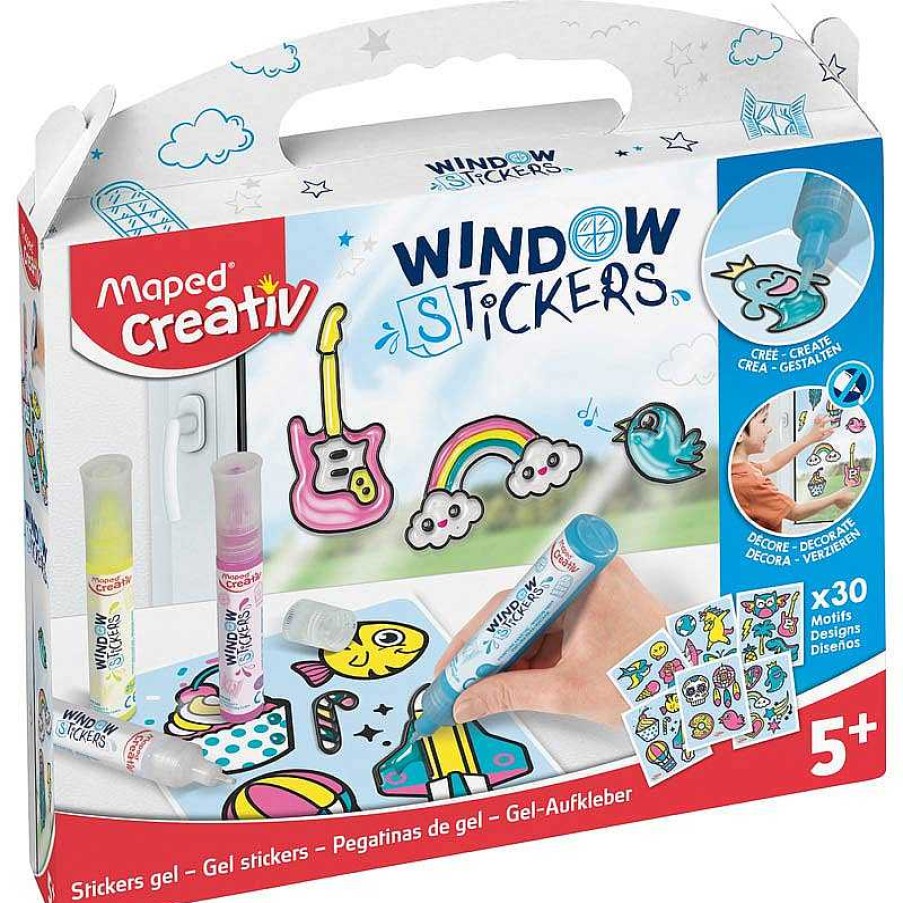 Kids Maped Jeux Cr Atifs, De Loisir | Stickers Gel Color & Stick - Maped