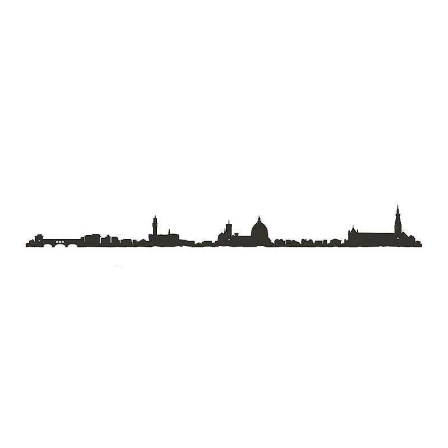 Maison & D Coration The Line Silhouettes De Villes | Silhouette Florence - Noir