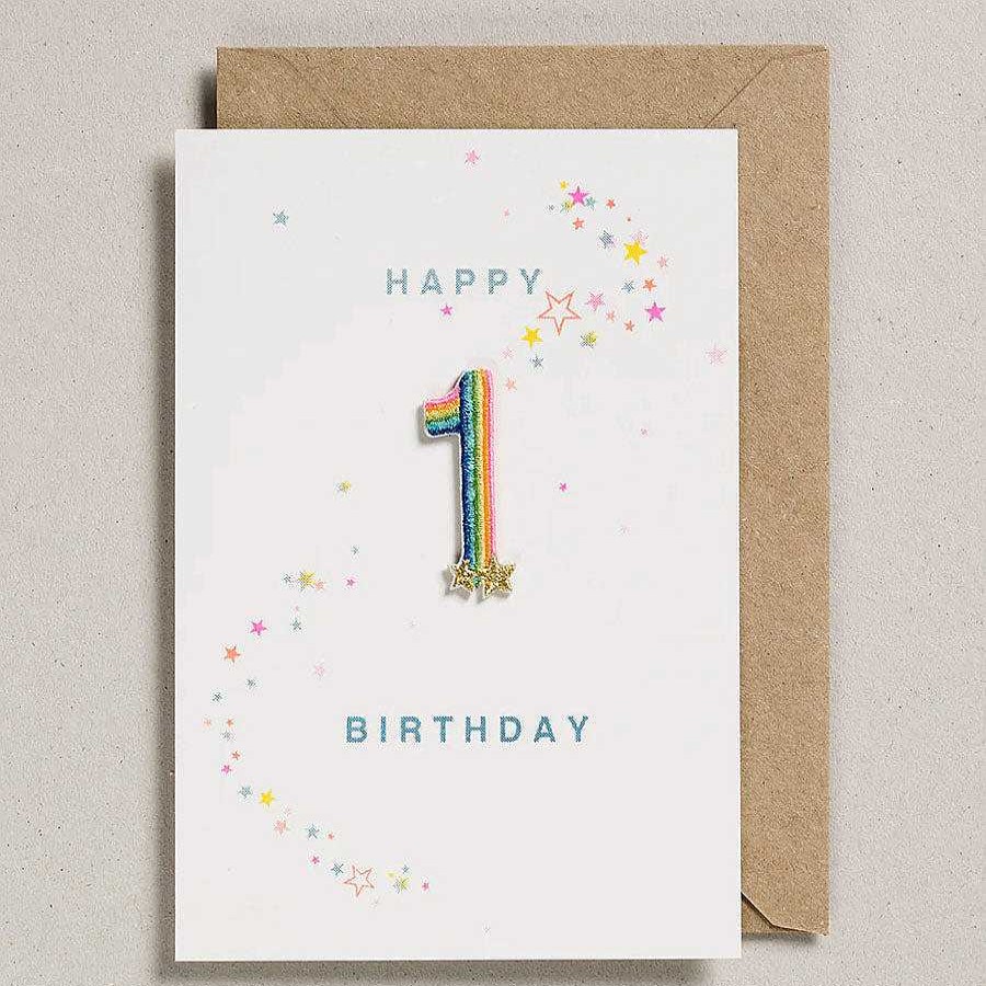 Lifestyle Petra Boase Anniversaires | Carte D'Anniversaire Patch 1 An - Petra Boase