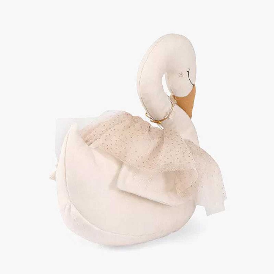 Kids Moulin Roty Doudous & Peluches | Doudou Grand Cygne Odette - Moulin Roty