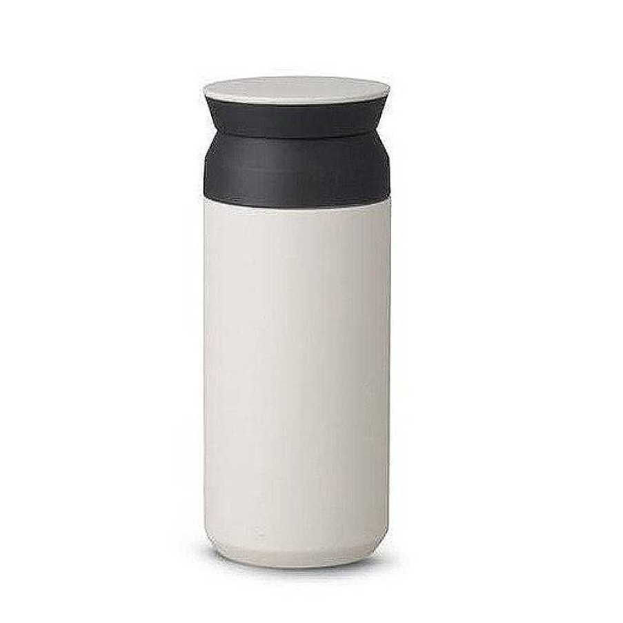 Maison & D Coration Kinto Thermos & Bouteilles Isothermes | Bouteille Isolante Travel Tumbler - Blanc 350Ml