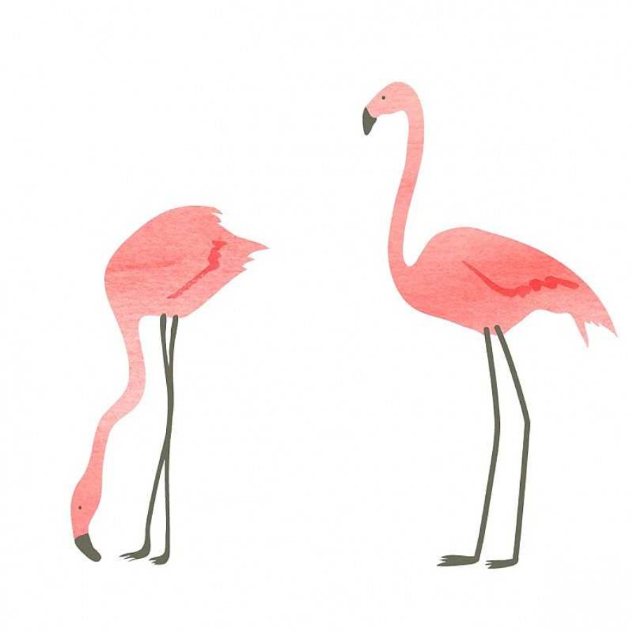 Kids Mimilou D Coration Murale | Just A Touch - Flamants Rose