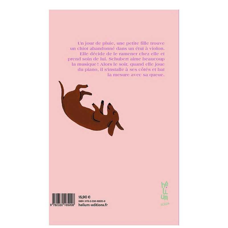 Lifestyle Helium Livres Pour Enfants | Livre Enfant " Schubert, Le Chien Musicien" - Helium