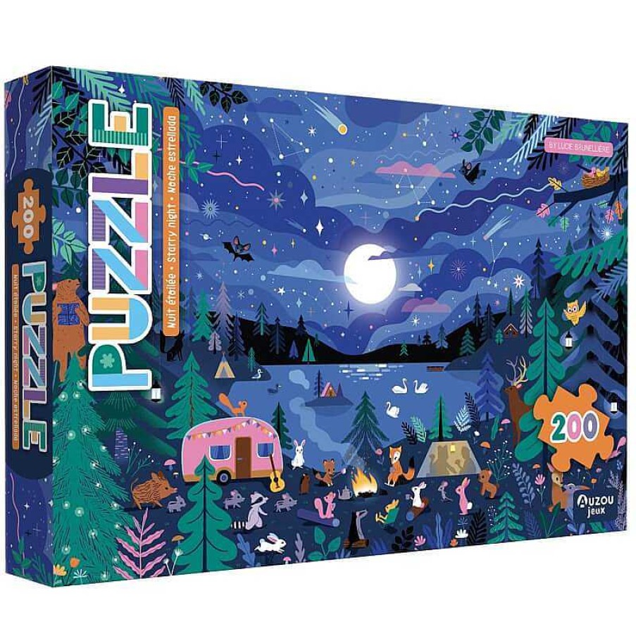 Kids Auzou Puzzles & Jeux De Soci T | Puzzle Nuit Etoil E - Auzou