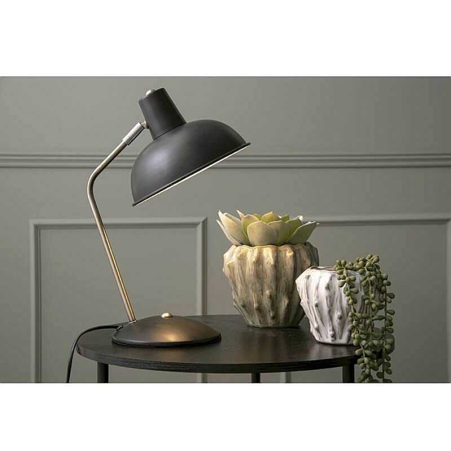 Maison & D Coration Present Time Lampes Poser | Lampe Hood Noir - Present Time